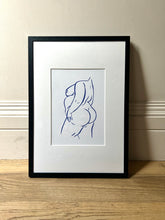 Load image into Gallery viewer, Print - Cream Blue
