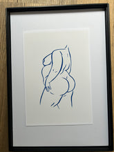 Load image into Gallery viewer, Print - Cream Blue
